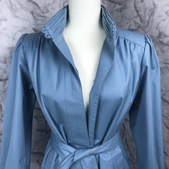 Rare London Fog Long Trench Coat - Picture 6 of 8